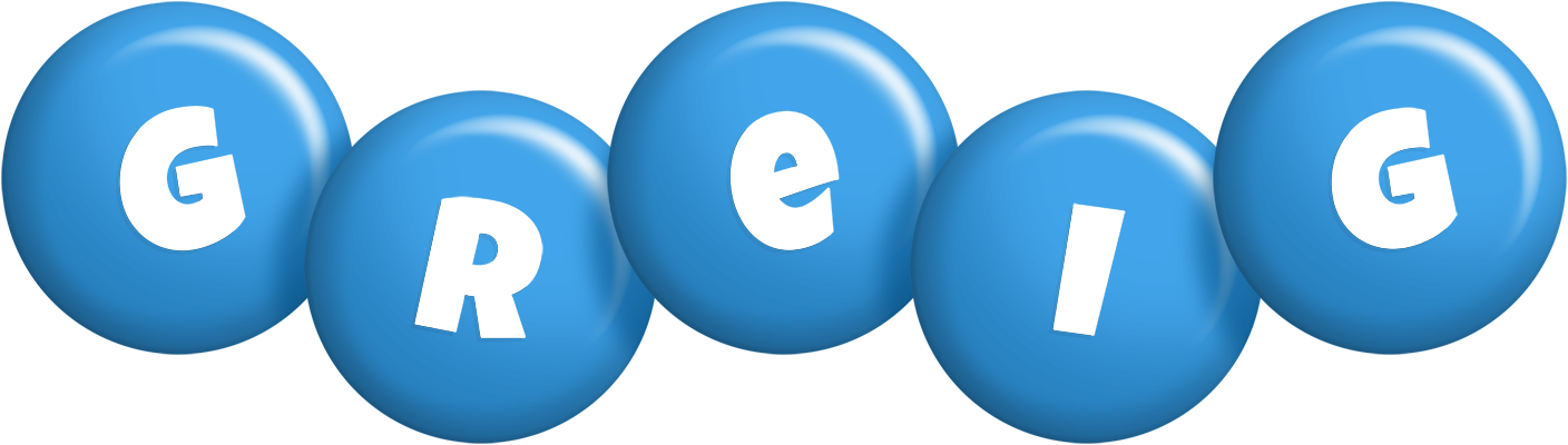 Greig candy-blue logo