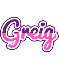 Greig cheerful logo