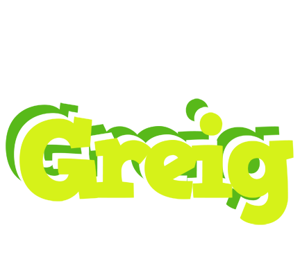 Greig citrus logo
