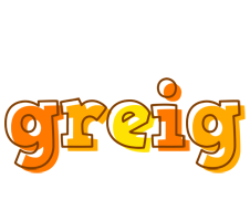 Greig desert logo