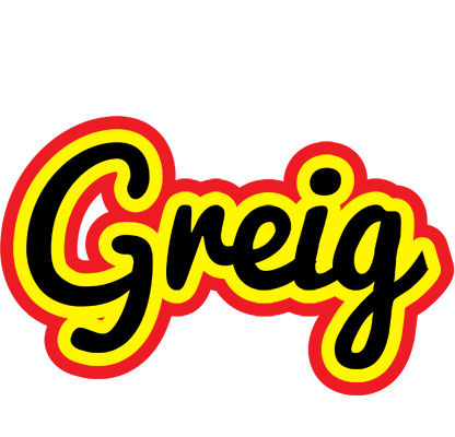 Greig flaming logo