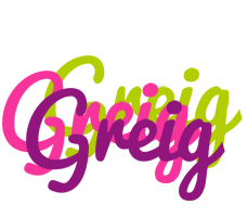 Greig flowers logo