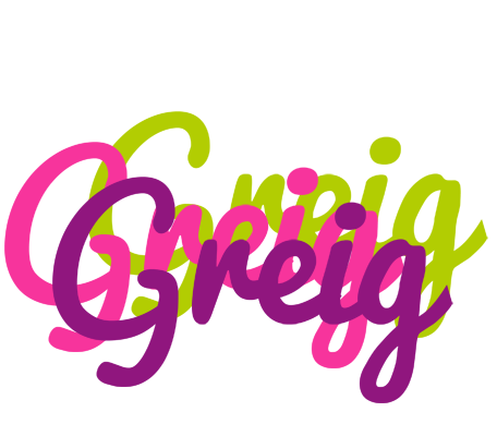 Greig flowers logo