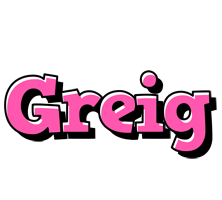 Greig girlish logo