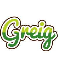 Greig golfing logo