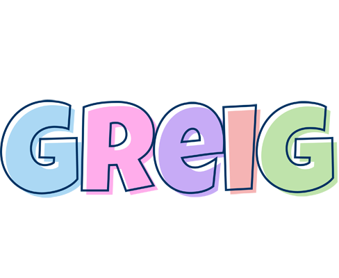 Greig pastel logo
