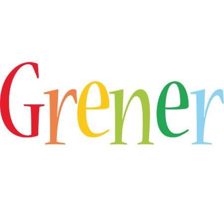 Grener birthday logo