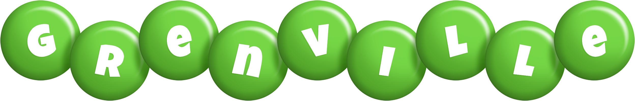 Grenville candy-green logo