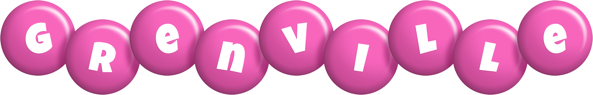 Grenville candy-pink logo