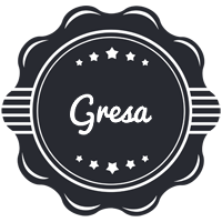 Gresa badge logo