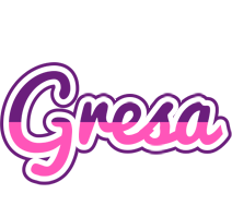 Gresa cheerful logo