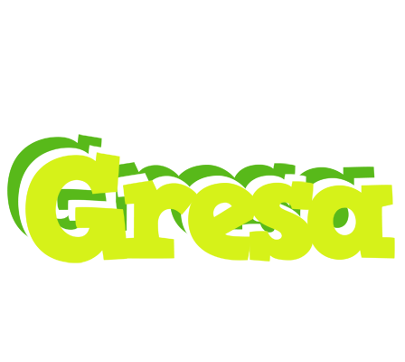 Gresa citrus logo