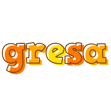 Gresa desert logo