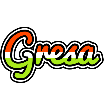Gresa exotic logo