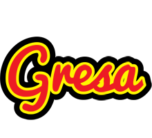 Gresa fireman logo