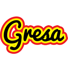 Gresa flaming logo