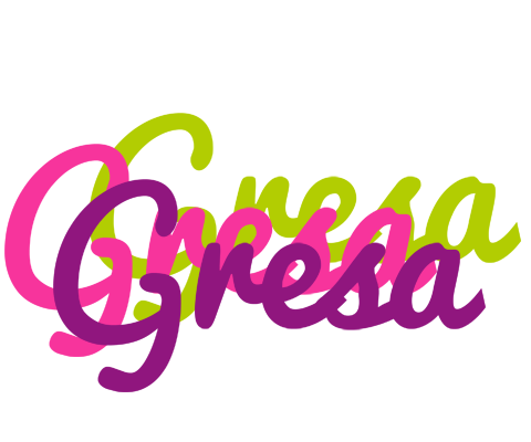 Gresa flowers logo