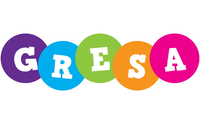 Gresa happy logo