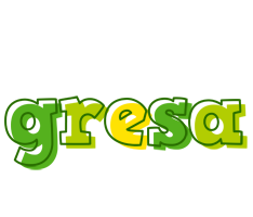 Gresa juice logo