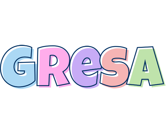 Gresa pastel logo