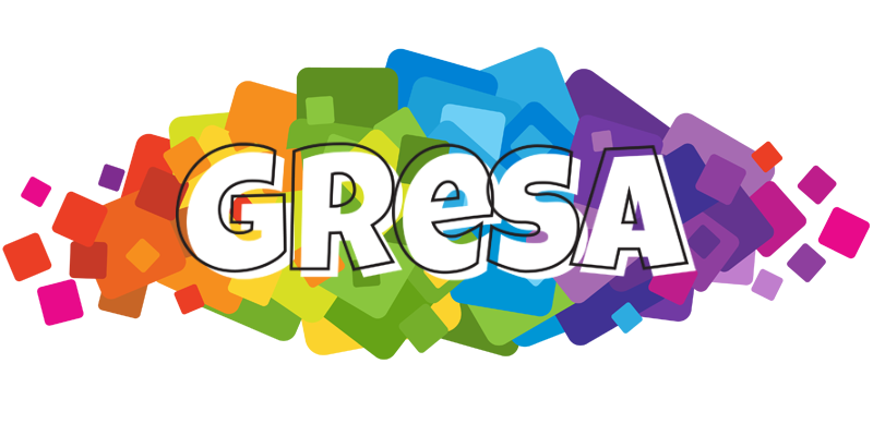 Gresa pixels logo