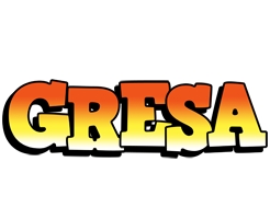 Gresa sunset logo