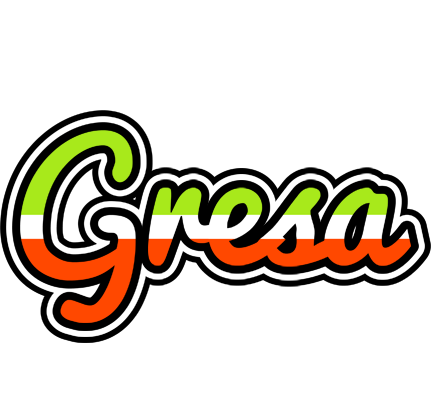 Gresa superfun logo