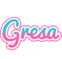 Gresa woman logo