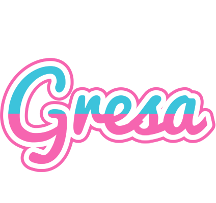 Gresa woman logo