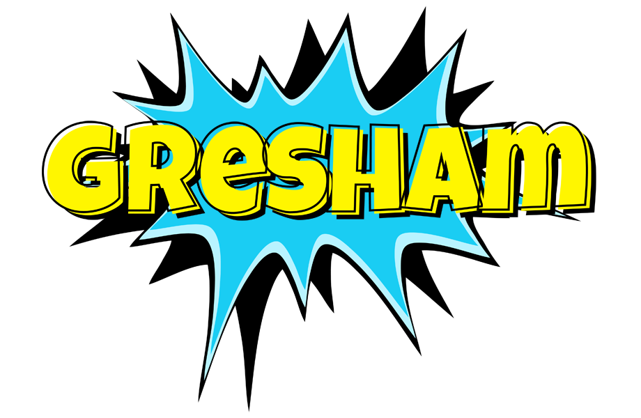 Gresham amazing logo