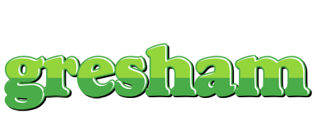 Gresham apple logo