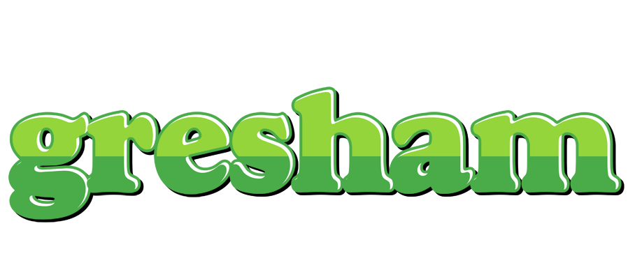 Gresham apple logo
