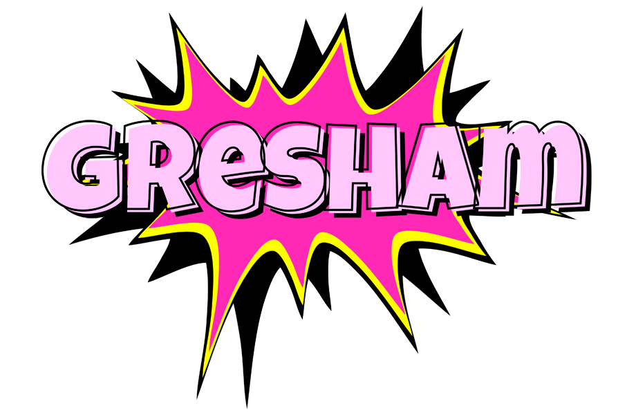 Gresham badabing logo