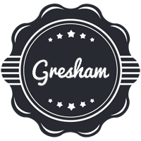 Gresham badge logo