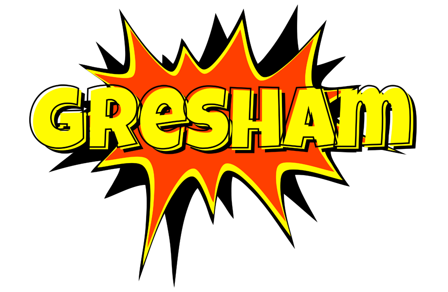 Gresham bazinga logo