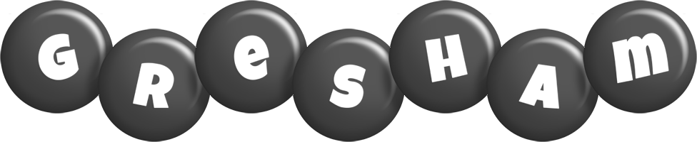 Gresham candy-black logo