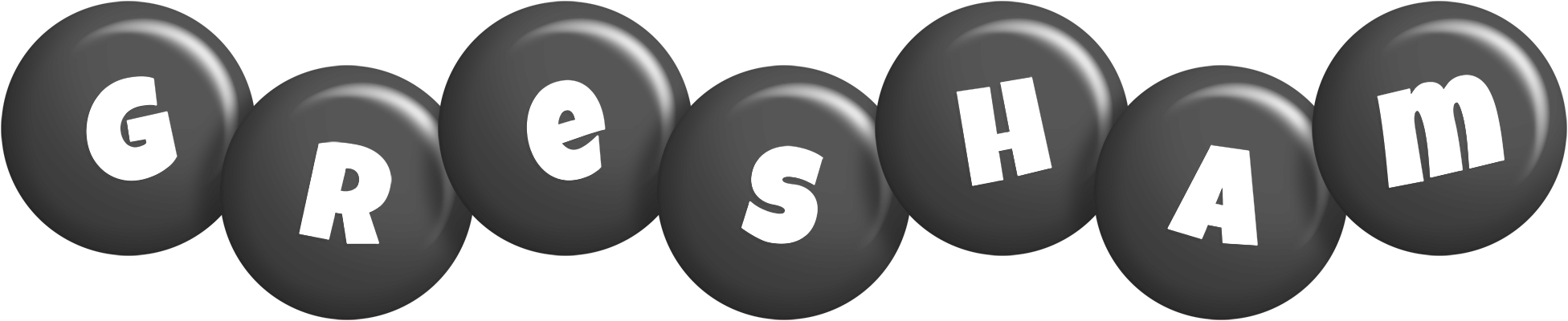 Gresham candy-black logo