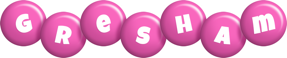 Gresham candy-pink logo
