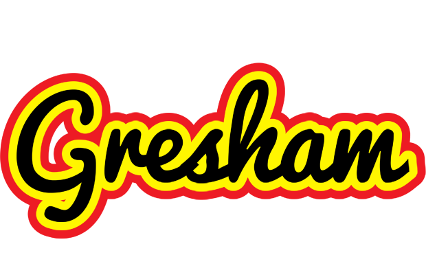 Gresham flaming logo