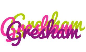 Gresham flowers logo