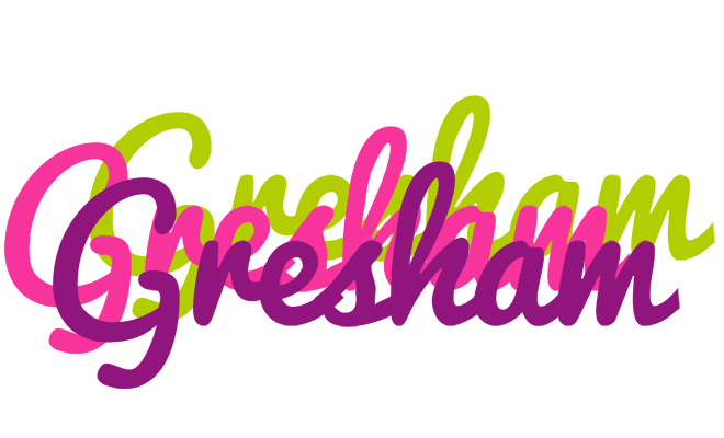 Gresham flowers logo