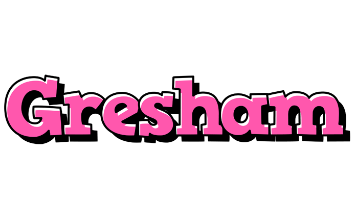Gresham girlish logo