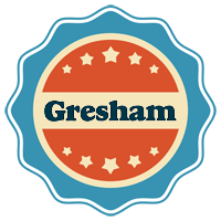 Gresham labels logo