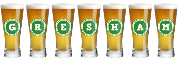 Gresham lager logo