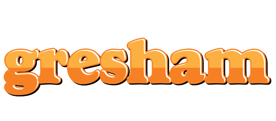 Gresham orange logo