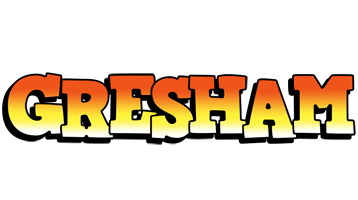 Gresham sunset logo