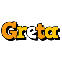 Greta cartoon logo