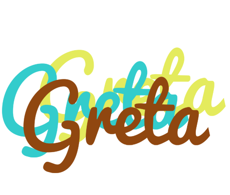 Greta cupcake logo