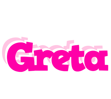 Greta dancing logo
