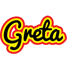 Greta flaming logo